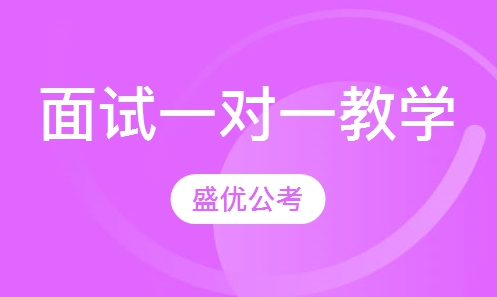 公职类面试一对一教学